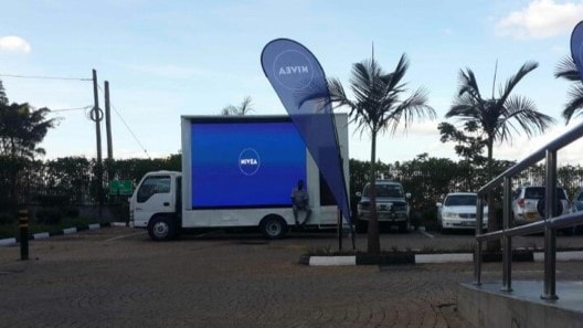 Uganda'da Premteco P6 Mobil LED Ekran