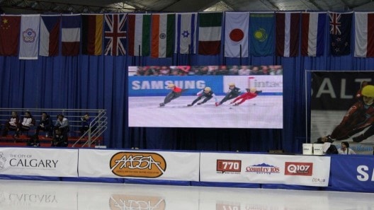 Kanada'da Premteco P2.9 İç Mekan Tam Renkli LED Ekran