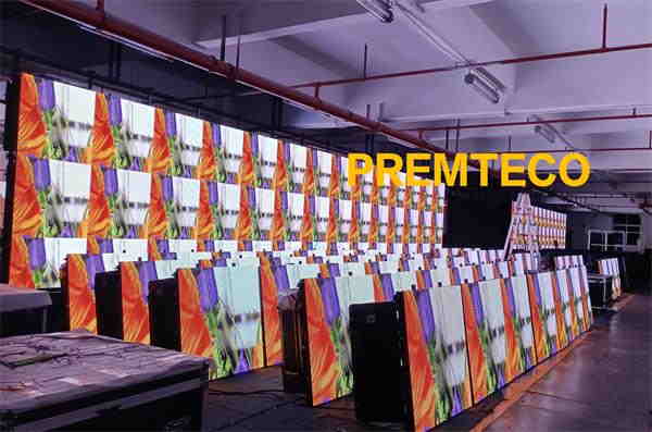 Slim type outdoor LED display