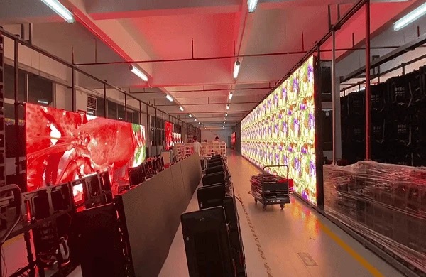 A big project of outdoor P8 LED screen