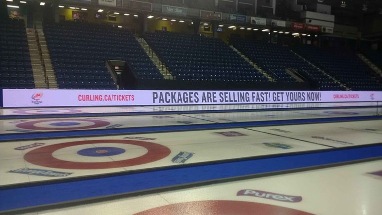 front access LED display