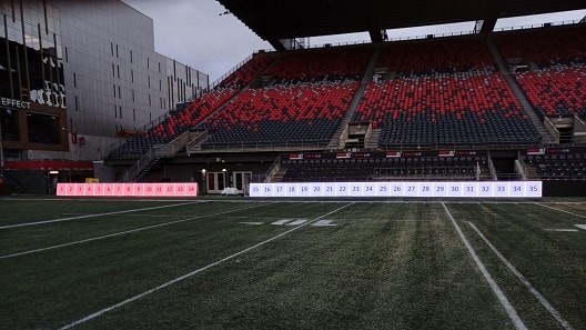 Kanada'daki Stadyum için Premteco P10 Çevre LED Ekranı