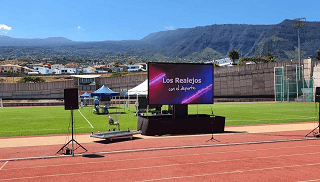 Premteco P3.9 Outdoor Fixed LED Screen in Spain