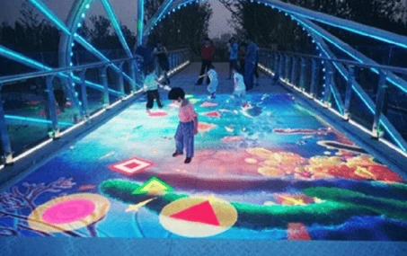 Schermi LED per pavimenti: il futuro delle esperienze visive interattive