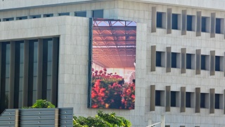 Katar'da Premteco P6.25 Dış Mekan Sabit LED Ekran