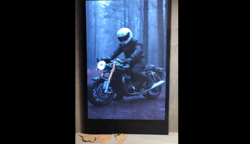 Filipinler'de Premteco P2 iç mekan LED Ekranı