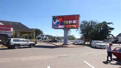 Front Service LED Display