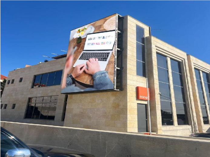 Ürdün'de Premteco P2.9 Dış Mekan LED Ekranı 
