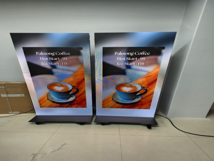  Tayland'da Premteco P1.86 LED ekran posteri