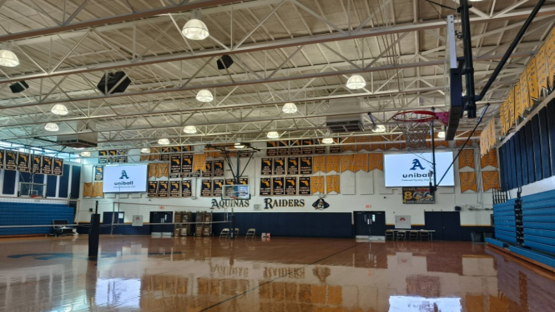 Amerika'da Premteco P2.5 iç mekan sabit LED ekranı