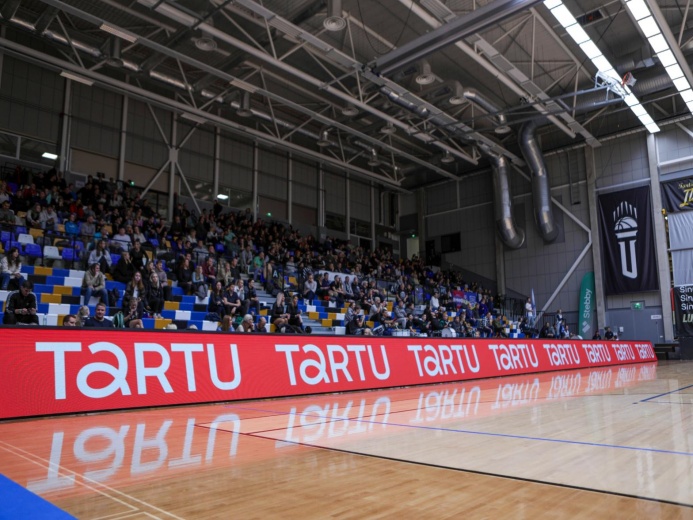 Premteco P5 Stadium Perimeter LED Display in Estonia