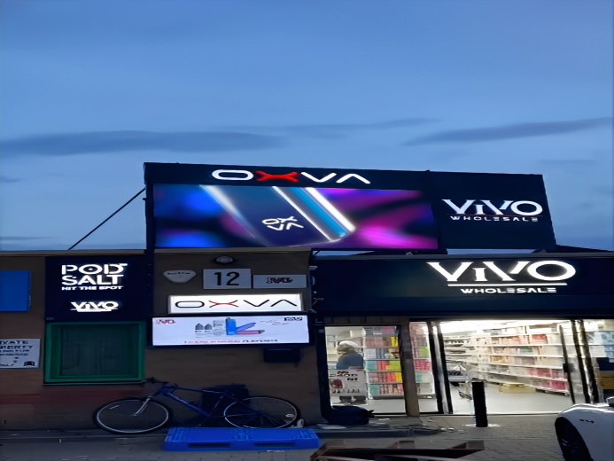 Premteco P3.91 Dış Mekan LED Video Duvarı Britanya'da