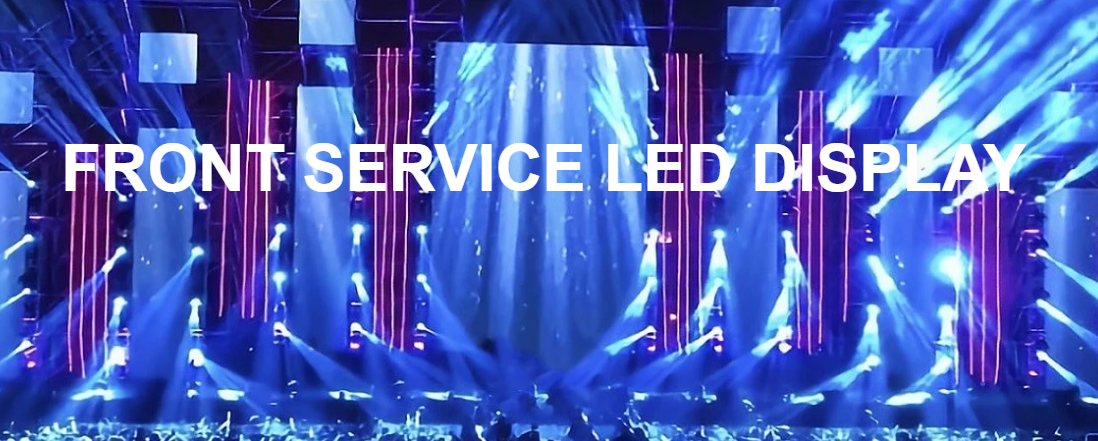 Front Service LED Display