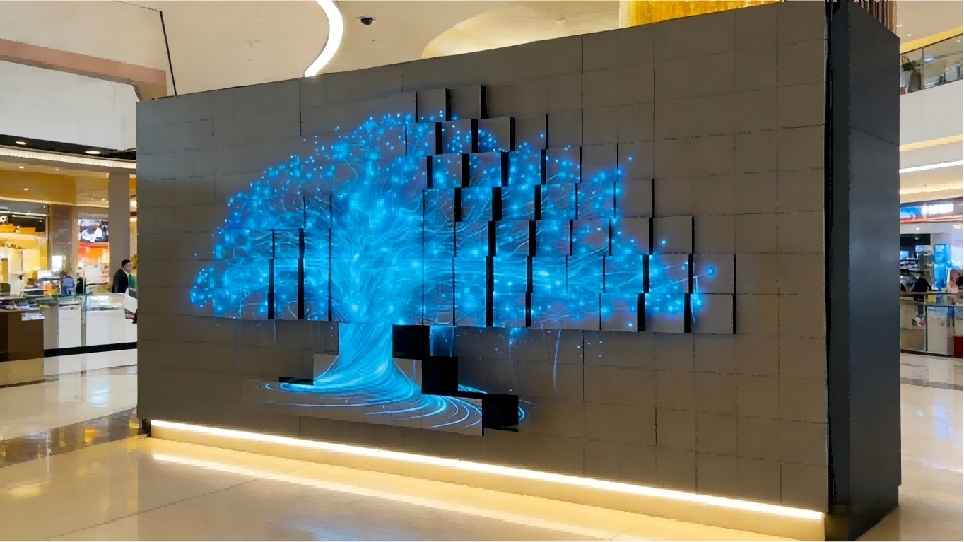 Kinetic LED display