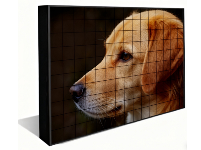 Pantalla LED cinética