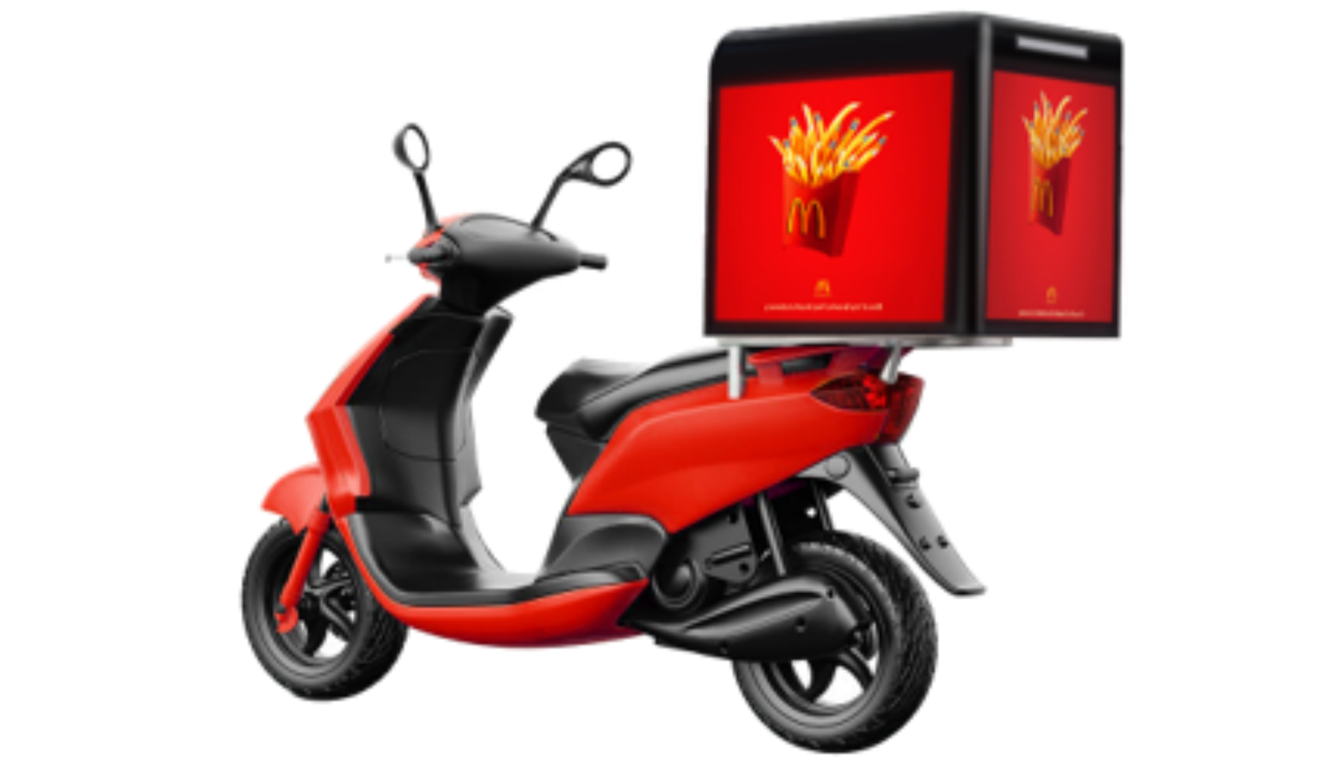 Food delivery LED box