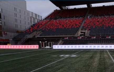 P10 Perimeter LED Screen for Stadium in Canada