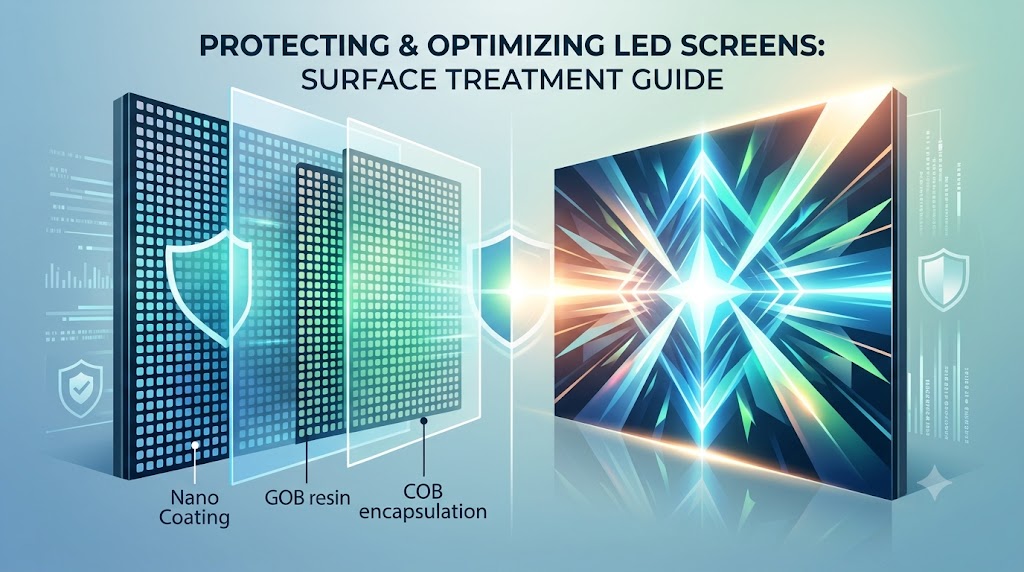 The Ultimate Guide to LED Screen Surface Treatment: Protecting and Optimizing Visual Performance