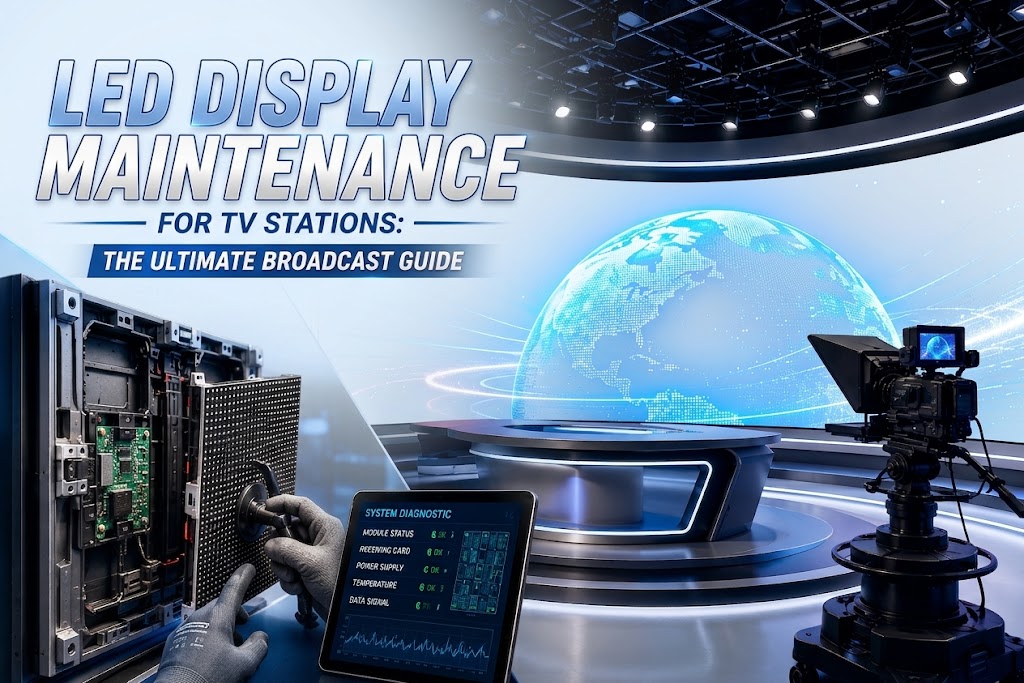 LED Display Maintenance for TV Stations: The Ultimate Broadcast Guide