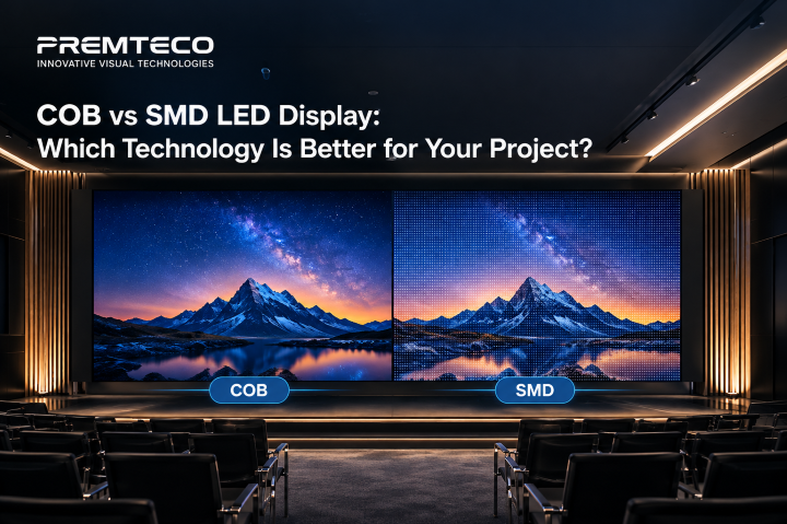 COB vs SMD LED Display: Which Technology Is Better for Your Project?