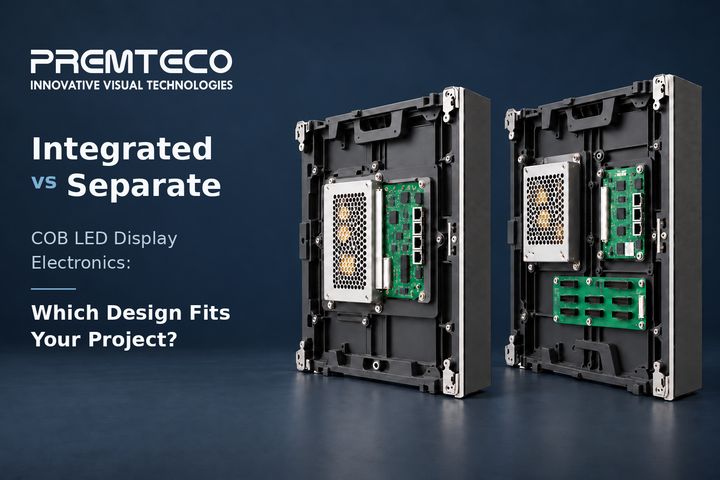 Integrated vs Separate COB LED Display Electronics: Which Design Fits Your Project?