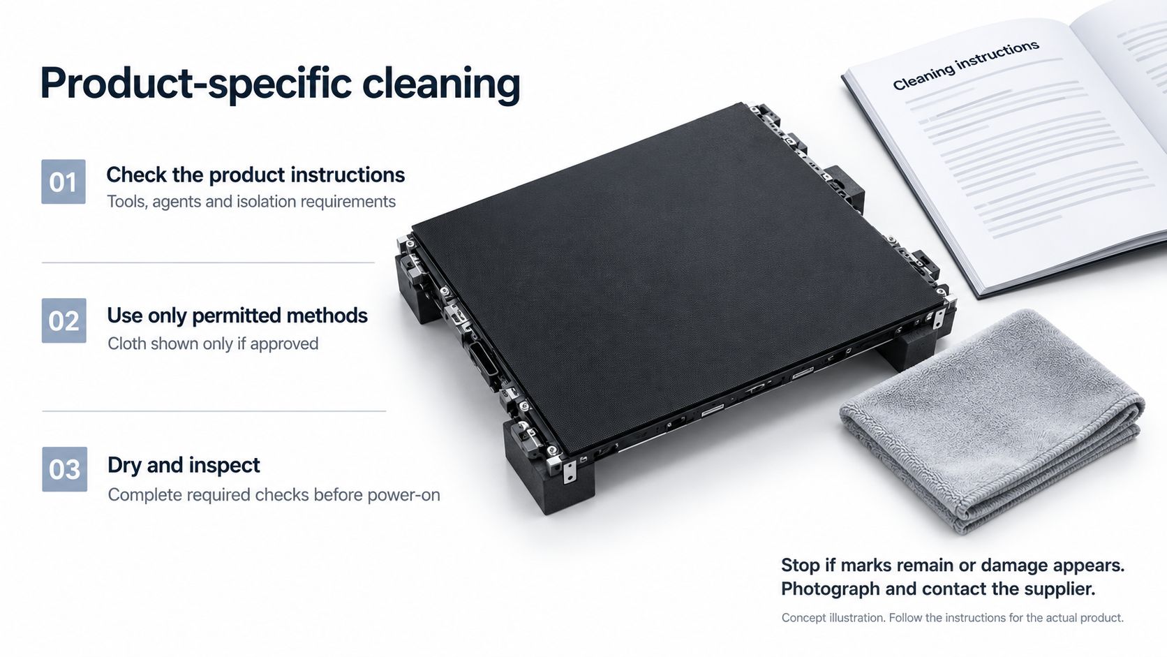 COB LED Display Surface Cleaning: Approved Methods and Inspection