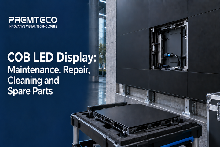 COB LED Displays for Meeting Rooms: Size, Pitch and Picture Quality