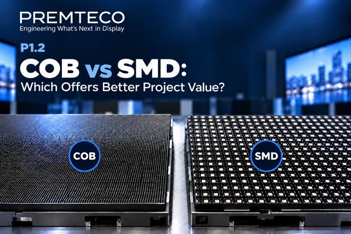 P1.2 COB vs SMD: Which Offers Better Project Value?